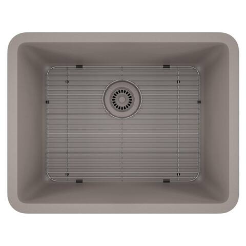 Lexicon Platinum 2318 Quartz Composite Single Bowl Kitchen Sink