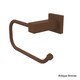 preview thumbnail 7 of 14, Allied Brass Montero Collection Euro Style Toilet Tissue Holder Antique Bronze