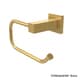 preview thumbnail 8 of 14, Allied Brass Montero Collection Euro Style Toilet Tissue Holder Unlacquered Brass