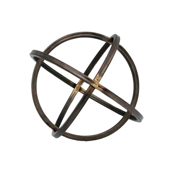Metal Orb Dyson Sphere Design Large Rust Finish Gunmetal Grey Metal Orb Dyson Sphere Design Large Rust Finish Gunmetal Grey Free Shipping Today 11607966
