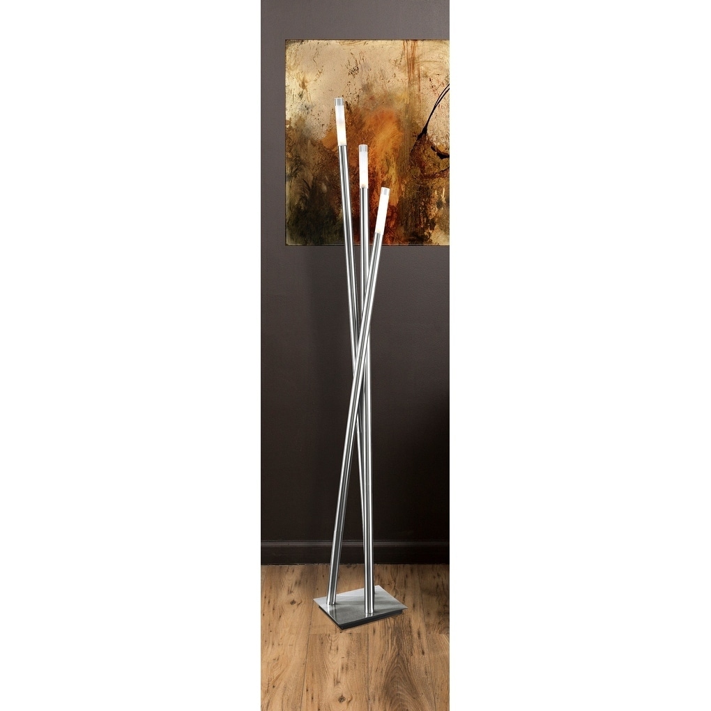 Strick Bolton Peale Brushed Nickel Icicle Floor Lamp Free Strick Bolton Peale Brushed Nickel Icicle Floor Lamp Free Shipping Today 23122884