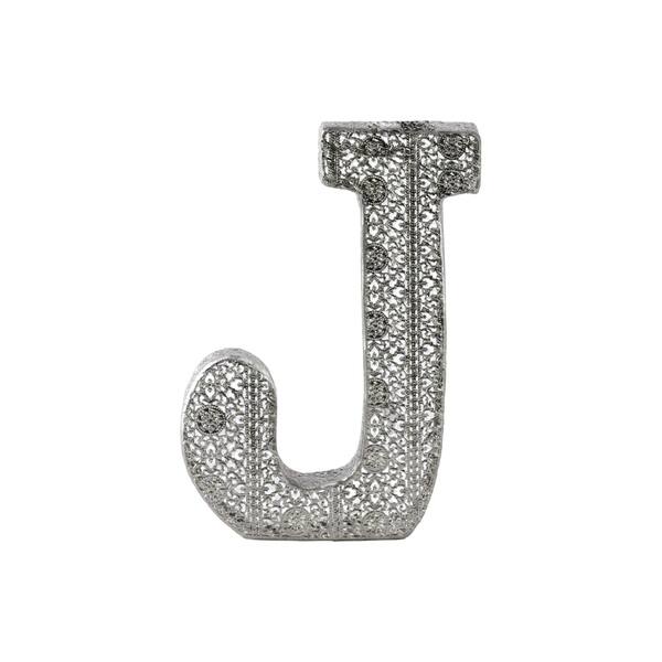 Shop Metal Letter J Wall Decor Overstock 11608022