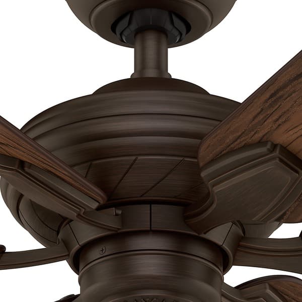 Shop Casablanca Wailea 31 Inch Brushed Cocoa Damp Listed Fan With