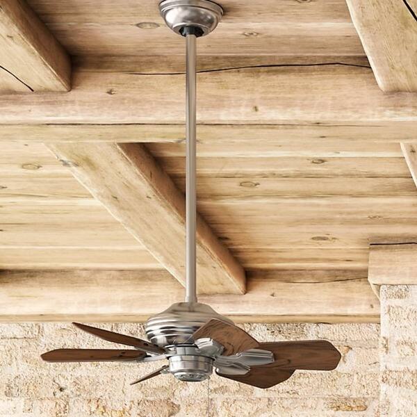 Shop Casablanca Fan Wailea 31 Inch Brushed Nickel Damp Listed W