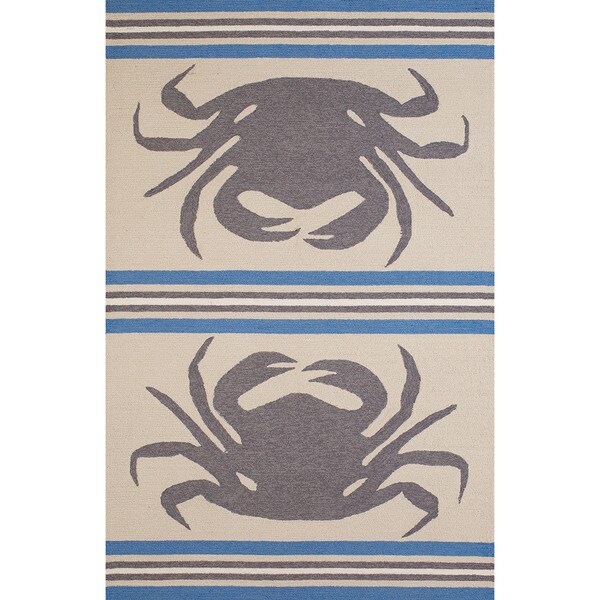 Panama Jack Signature Crab Shack Indoor Outdoor Area Rug 7 10 Panama Jack Signature Crab Shack Indoor Outdoor Area Rug 7 X27 10