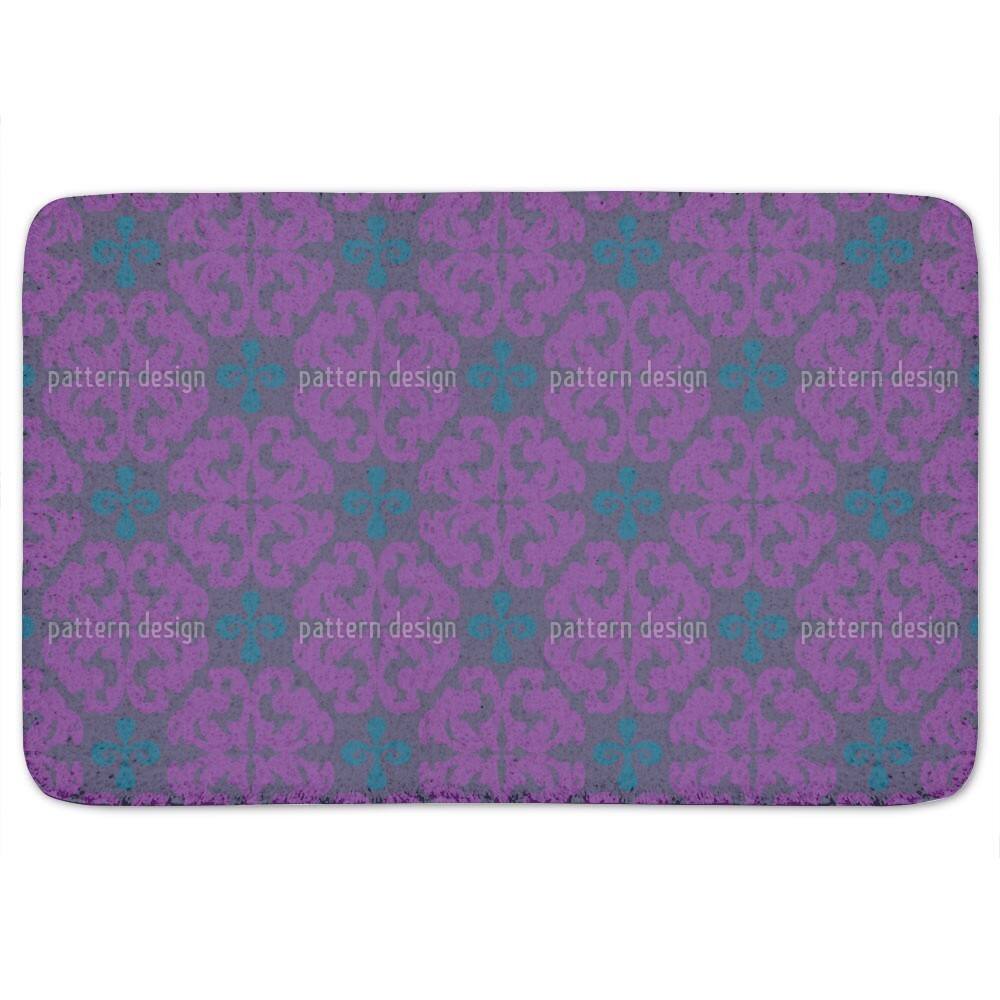 Paparock Purple Bath Mat - Multi-color