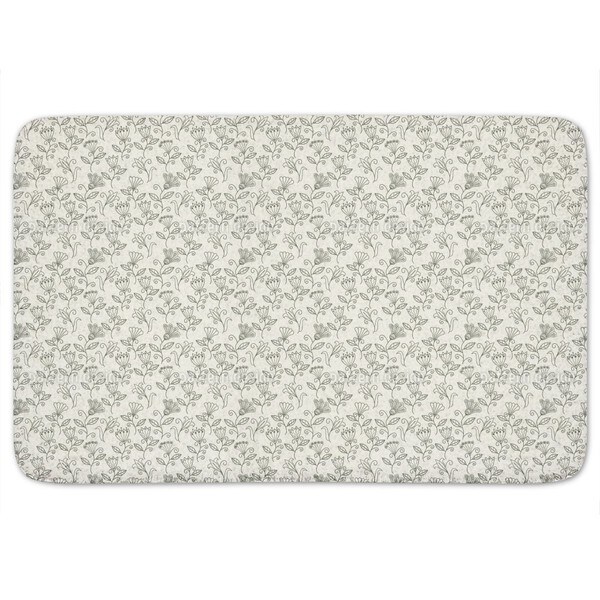 Pretty Flower Memories Bath Mat