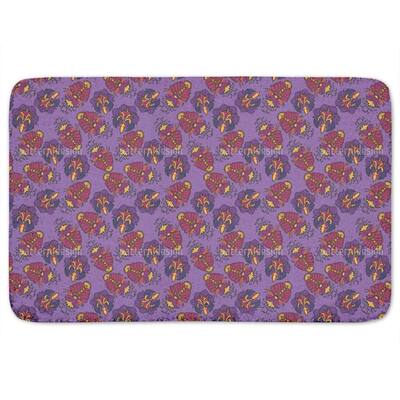 Lush Flora Royal Bath Mat - Multi-color