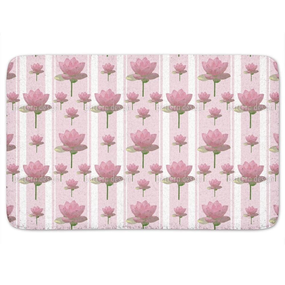 Shop Lotus Flowers On Patrol Bath Mat Multi Color Overstock 11610034