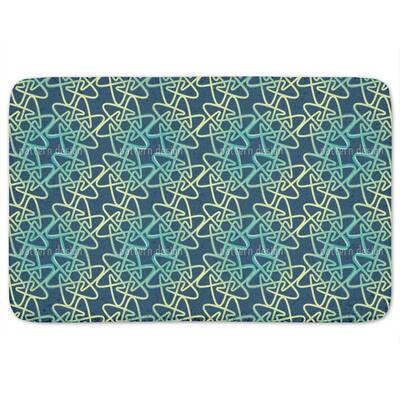 Cool Rounded Stars Bath Mat - Multi-color