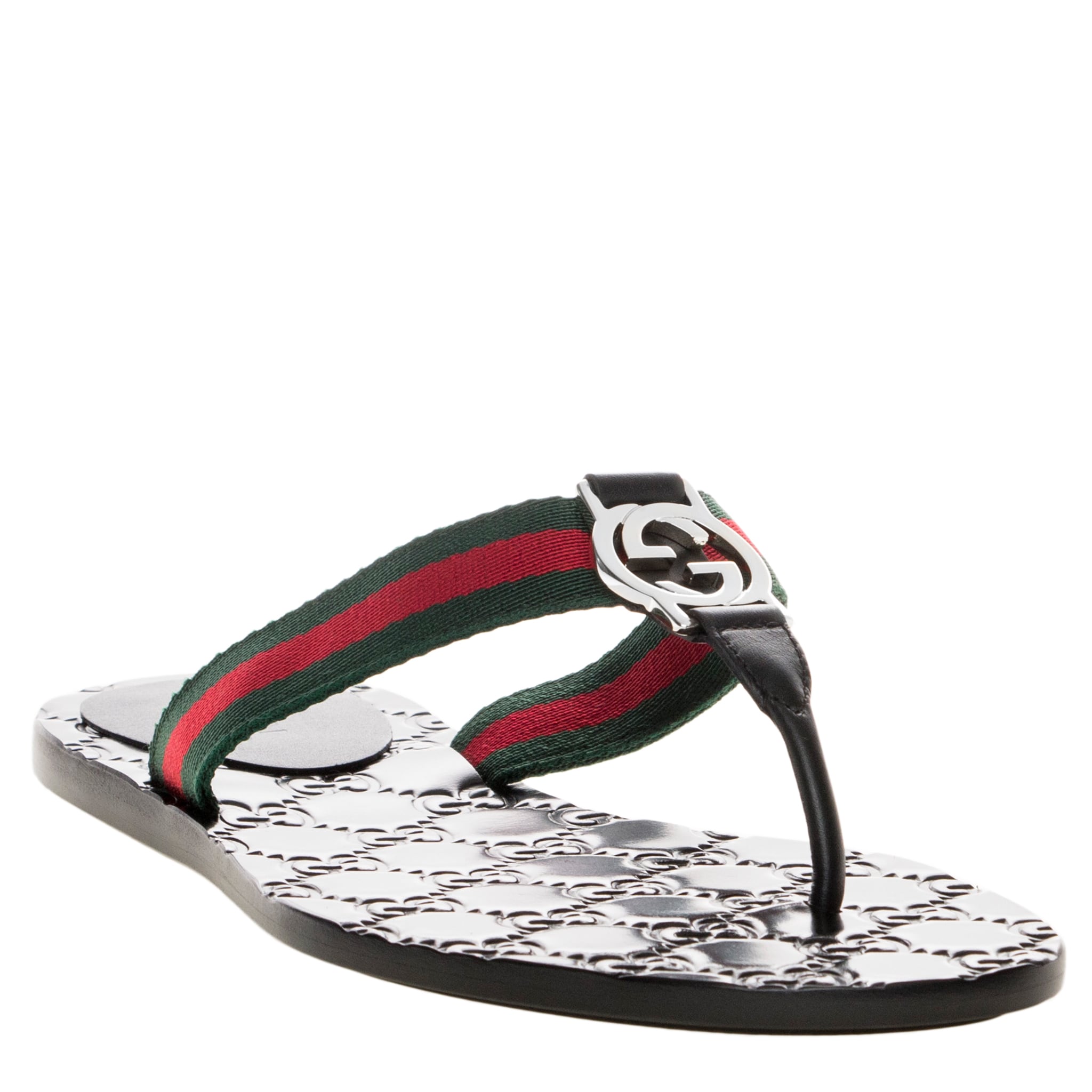 gg line signature web thong sandal
