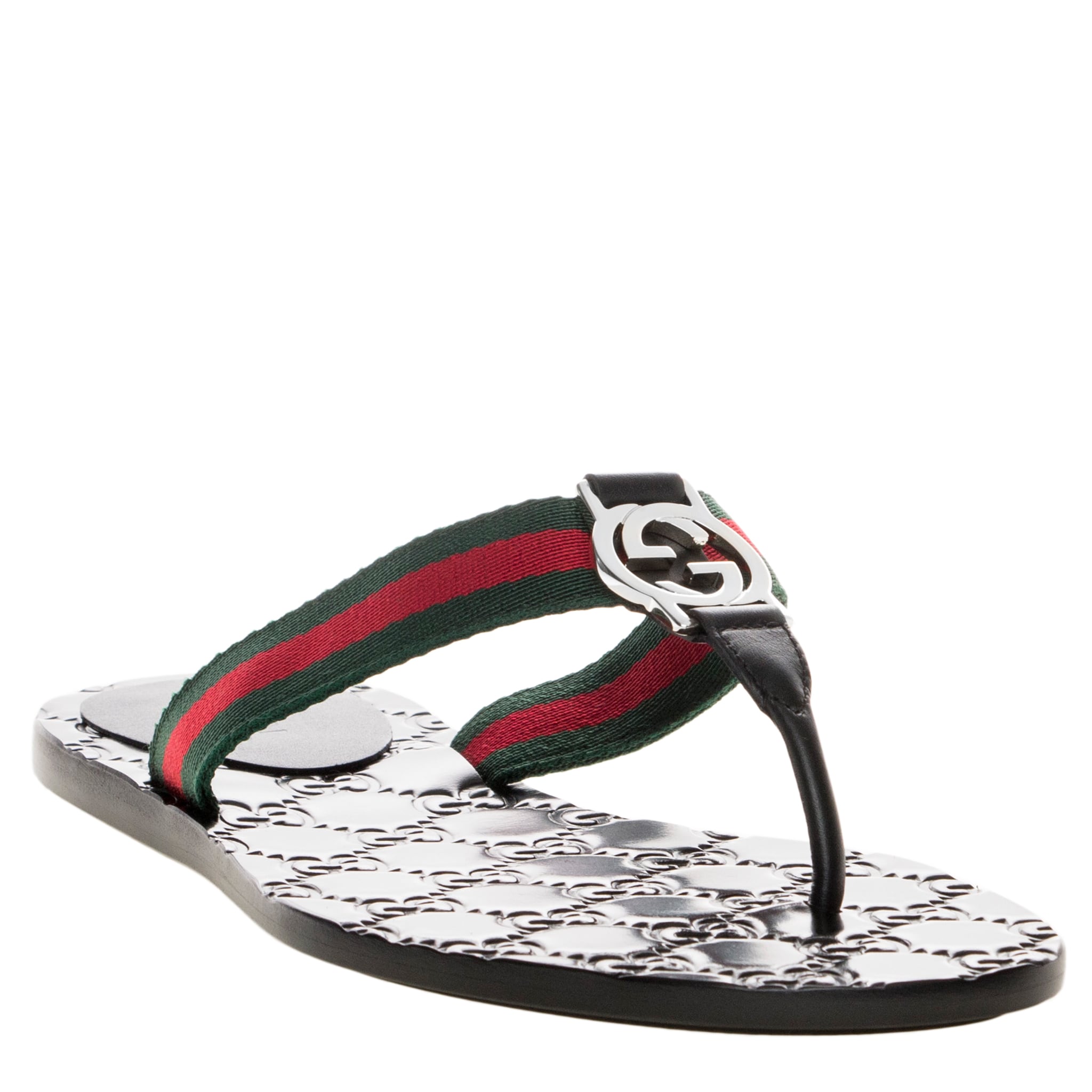 gucci thong web sandal