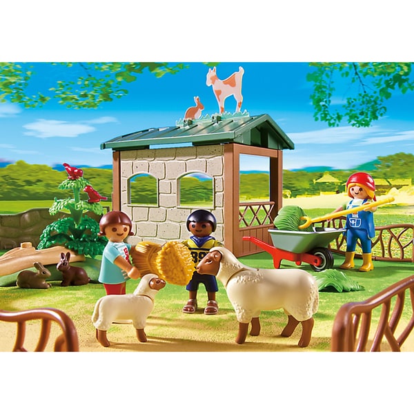 playmobil children's petting zoo