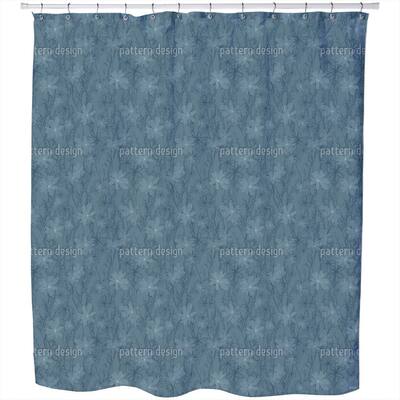 Night Meadow Shower Curtain