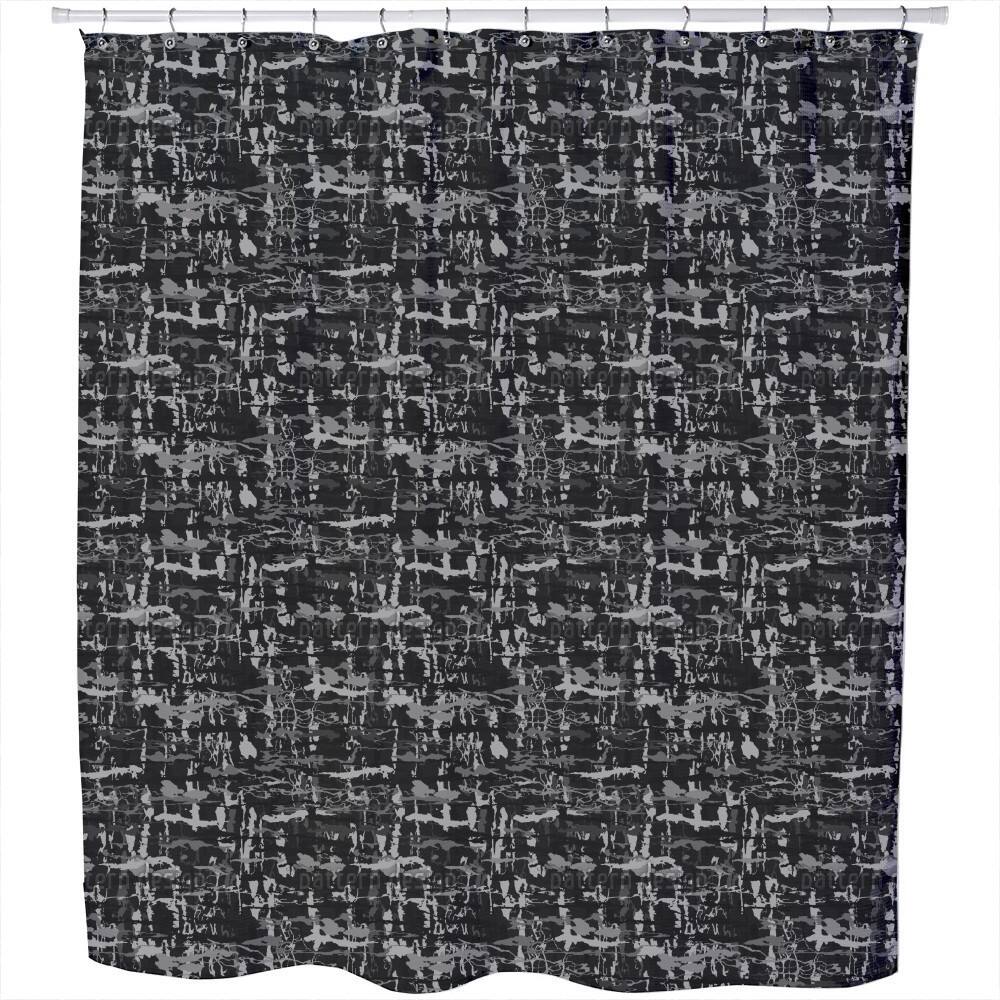 Netted Shower Curtain