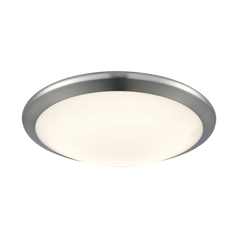 Elk Home Clancy Chrome 12 Inch Wide 1 Light Flush Mount
