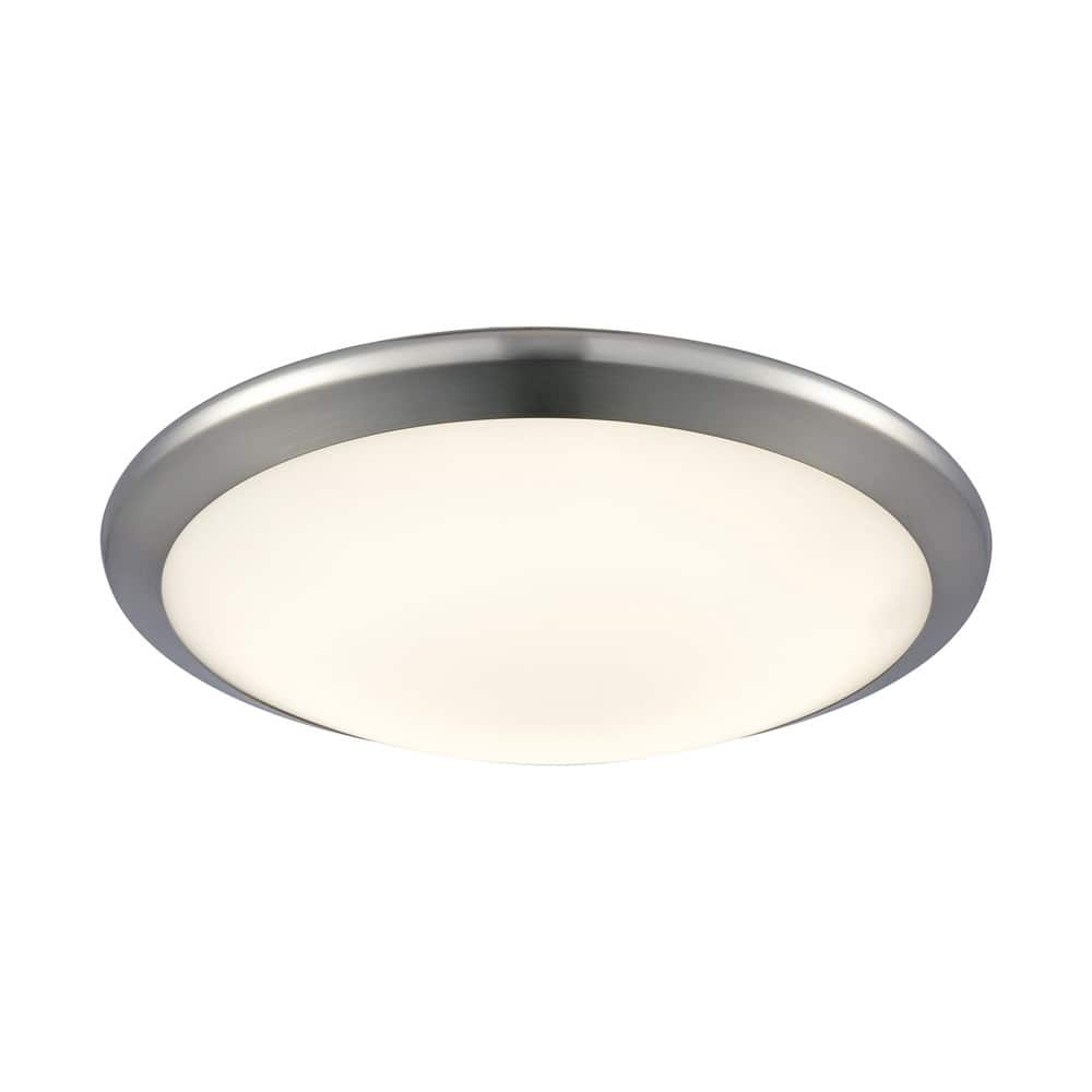 Elk Home Clancy Chrome 12 Inch Wide 1 Light Flush Mount