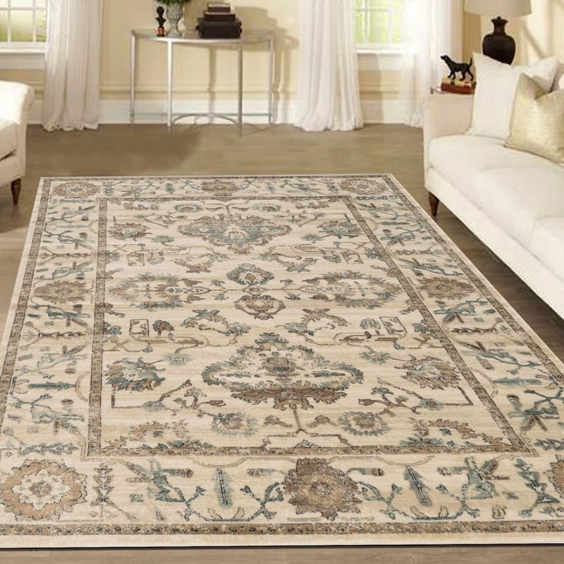 Admire Home Living Corina Traditional Oriental Vintage Area Rug