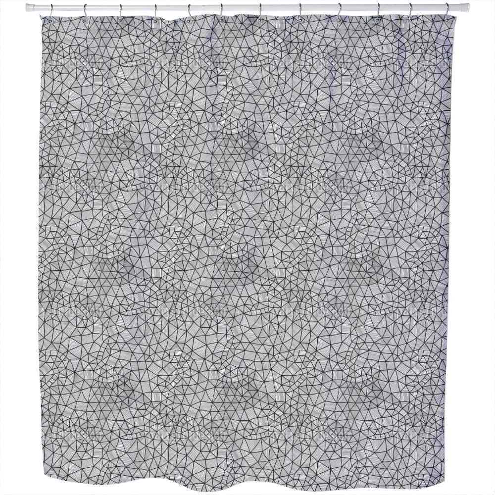 Cell Structure Shower Curtain