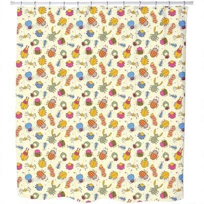 Bug Friends Shower Curtain