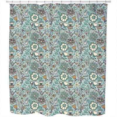 Bohemian Winter Dreams Shower Curtain