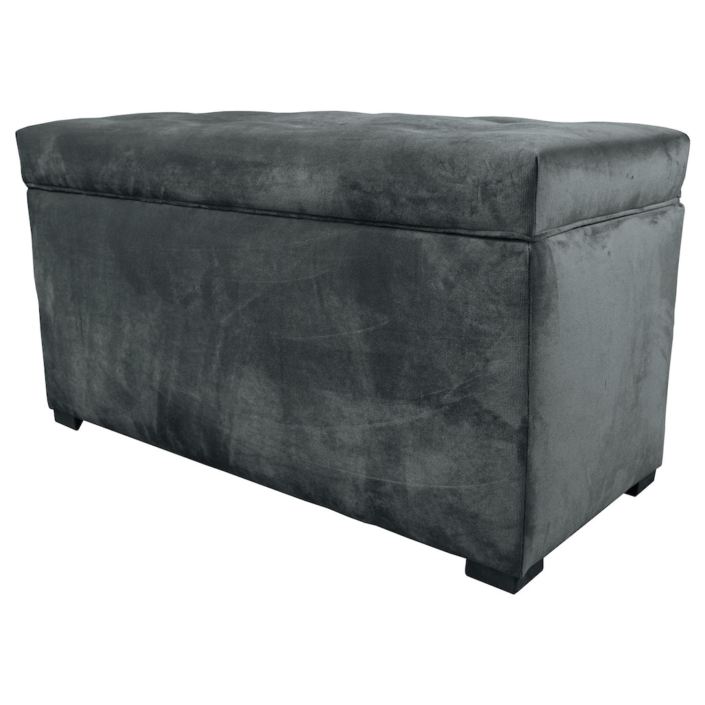 MJL Furniture - Angela 8 Button Tufted Mystere Storage Trunk - Bench