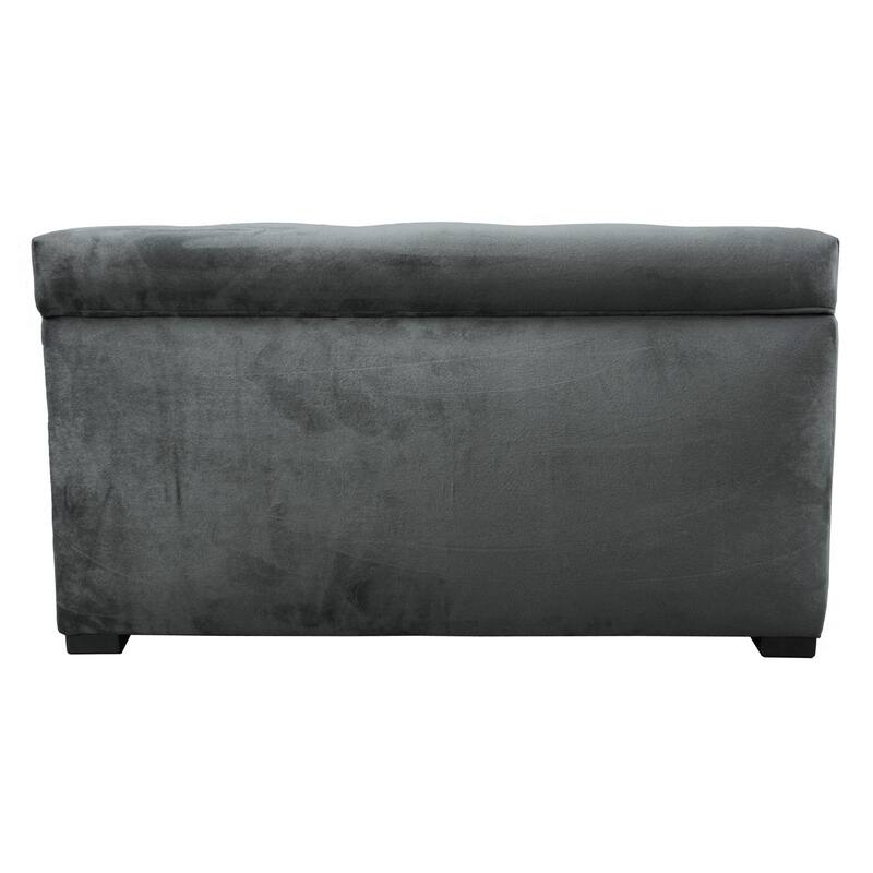 MJL Furniture - Angela 8 Button Tufted Mystere Storage Trunk - Bench