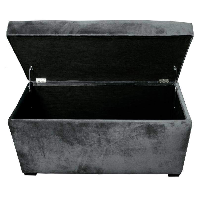 MJL Furniture - Angela 8 Button Tufted Mystere Storage Trunk - Bench