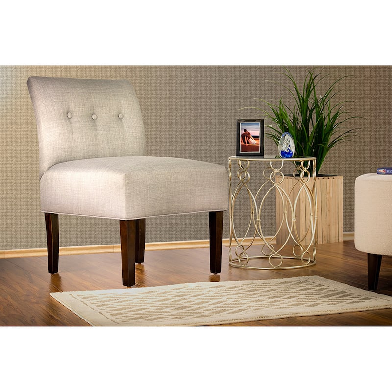 MJL Furniture - Samantha Button Tufted Sachi Accent Chair