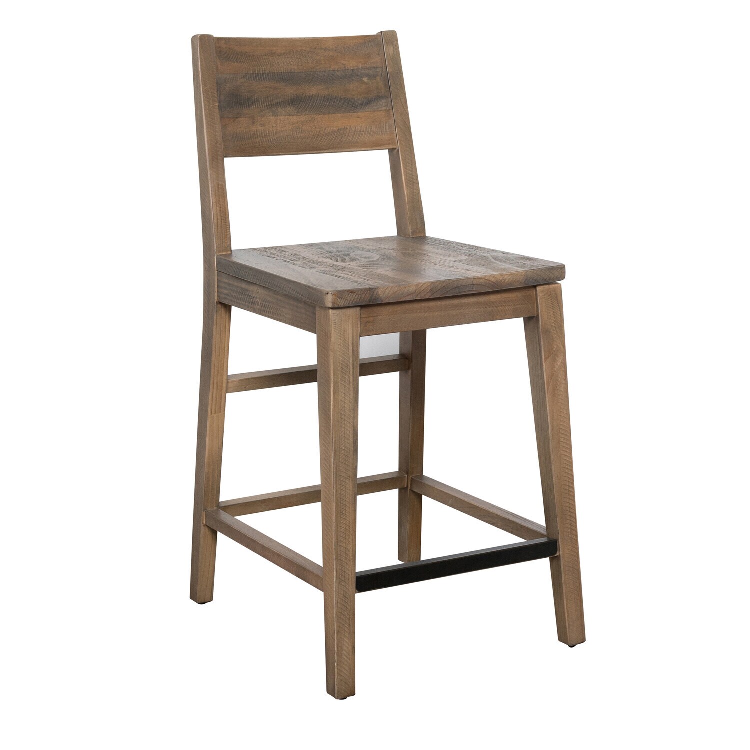 The gray barn fairview 2024 reclaimed wood counter stool