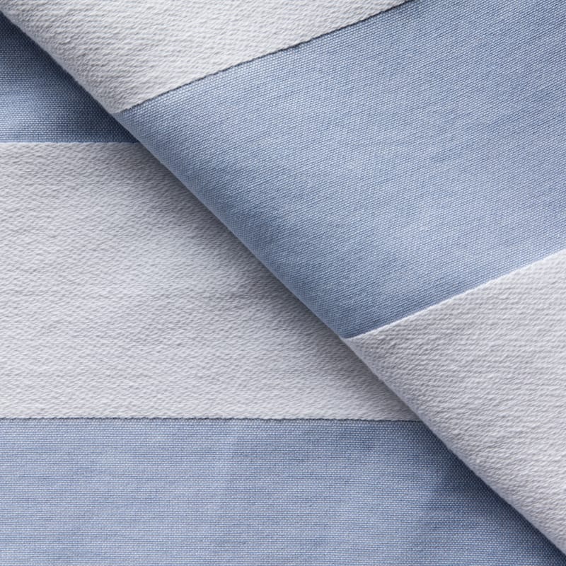 Barrado Stripe Sham - Standard Blue