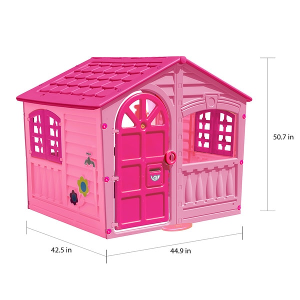 pink house toy