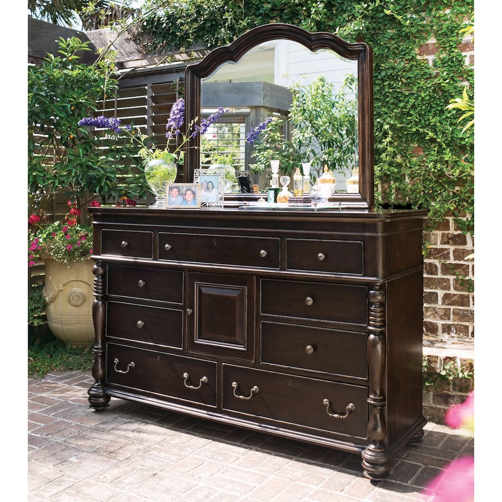 Paula Deen Home Door Dresser in Tobacco Finish