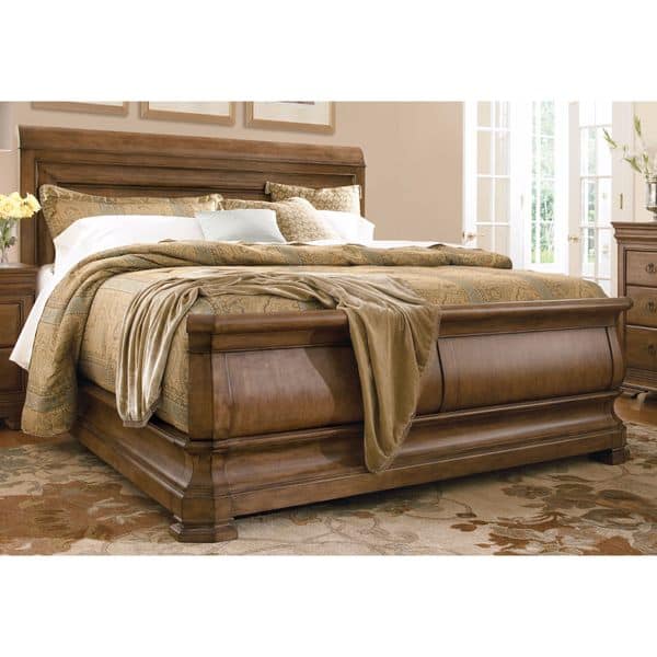 Pennsylvania House Louie P S Cognac Sleigh Bed