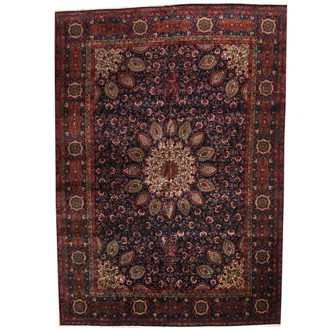 Handmade One-of-a-Kind Tabriz Wool Rug (Iran) - 11' x 15'9