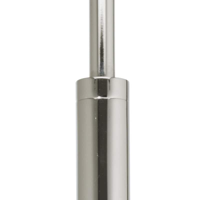 Draper Collection 9-Light Polished Nickel Luxe Chandelier Light - Grey