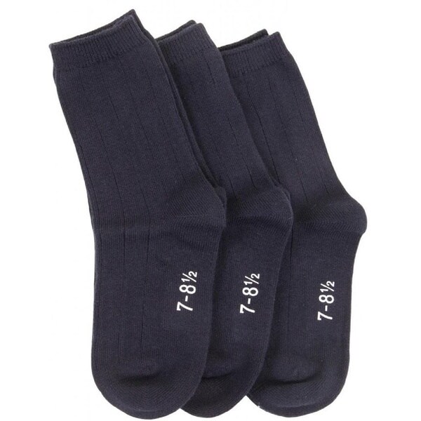 trimfit Boys Big 6 Pack Cotton Rib Crew Socks comfortoe