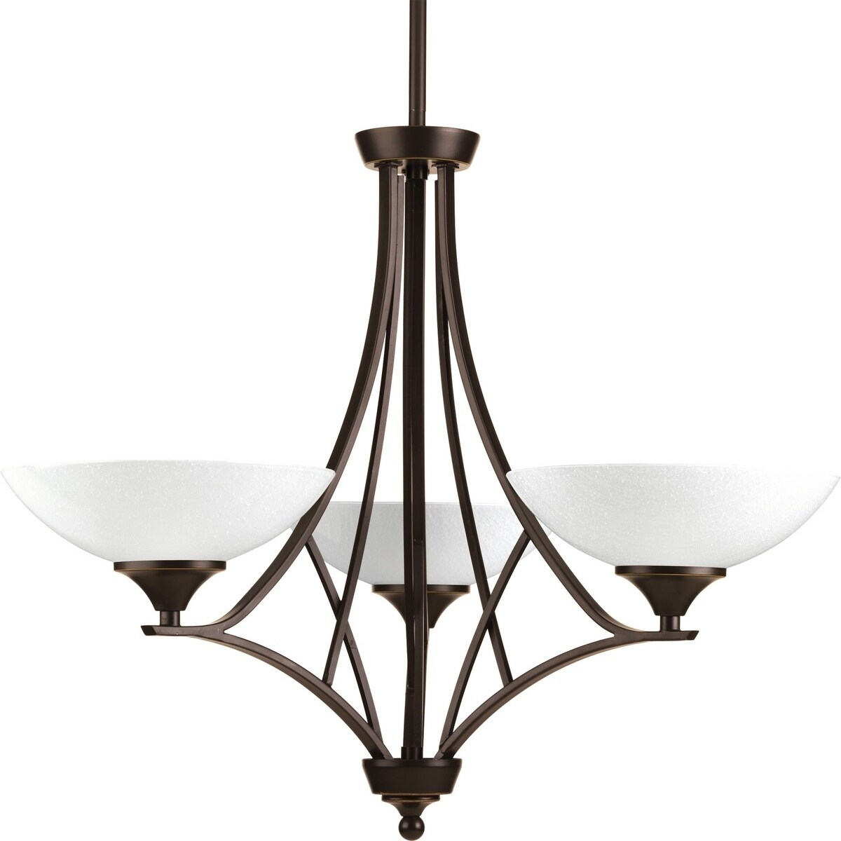 Progress Lighting P4701-20 Prosper 3-light Chandelier - N/A (Antique Bronze) - Chandeliers For Bedrooms by Overstock.com