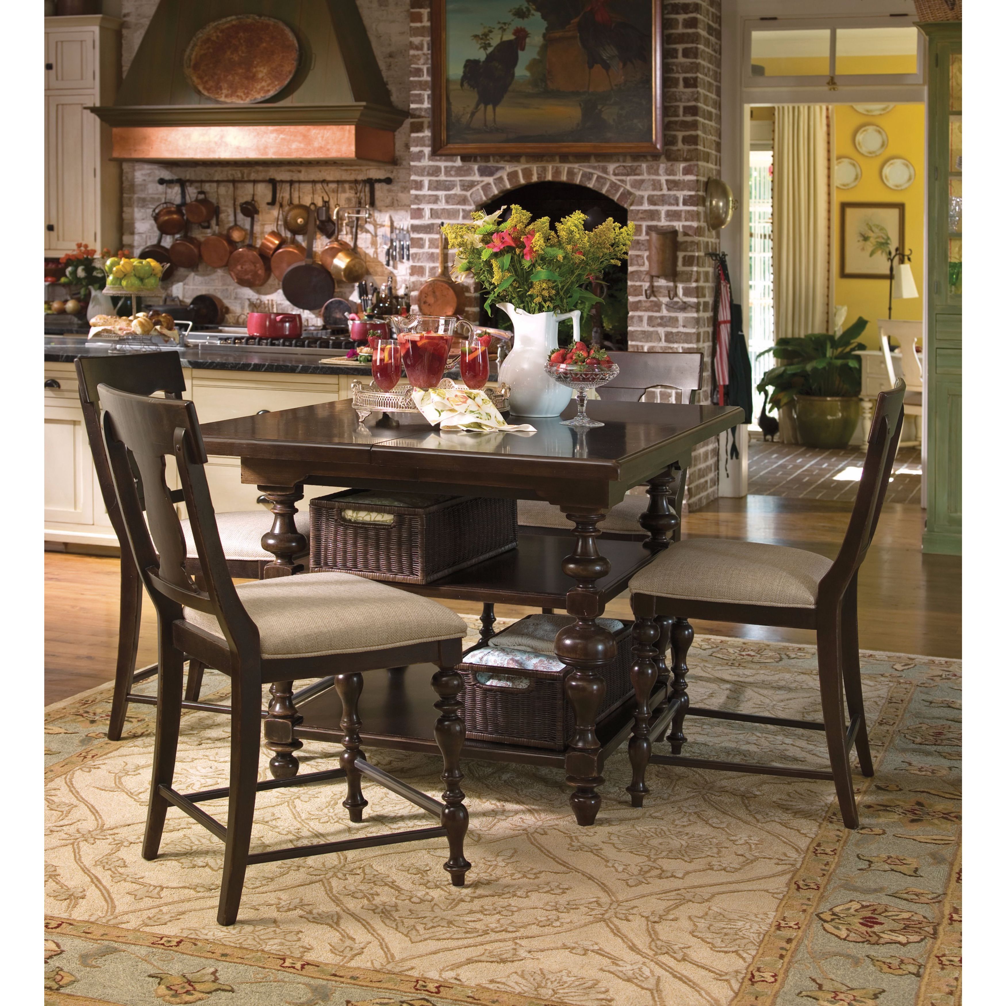 paula deen tobacco dining table Paula Deen Home Kitchen Gathering Table Complete in Tobacco Finish - Bed  Bath & Beyond