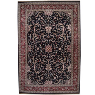 Handmade One-of-a-Kind Sino Aubusson Flatweave Wool Rug - 12' x 18'2