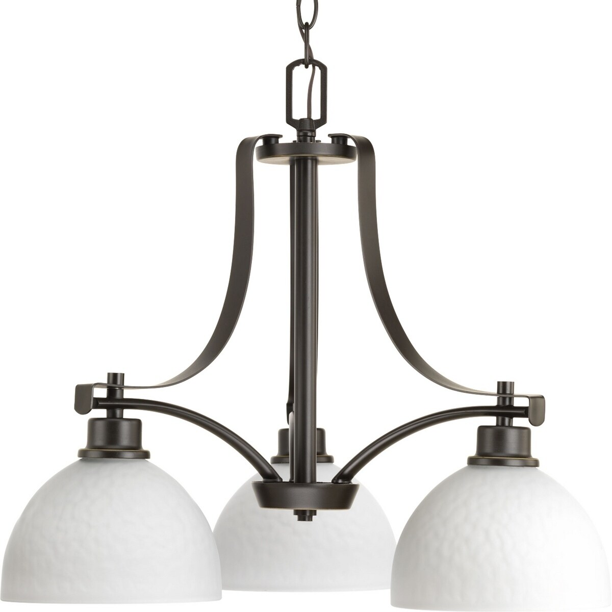 Progress Lighting P4270-20 Legend 3-light Chandelier - N/A (Antique Bronze) - Chandeliers For Bedrooms by Overstock.com