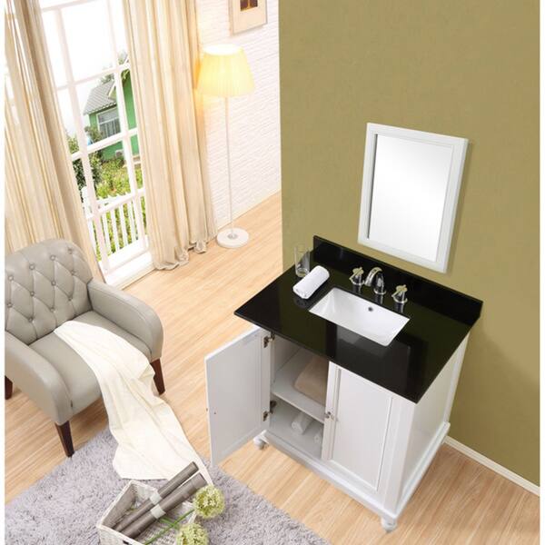Classic Spa 32 Inch Single Vanity in White