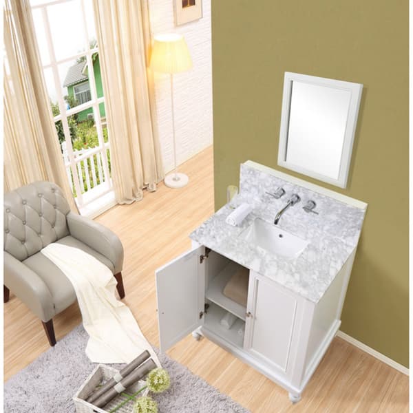 Classic Premium 32" Pearl White Vanity