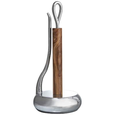 Nambe Loop Towel Holder - 7" W x 16" H