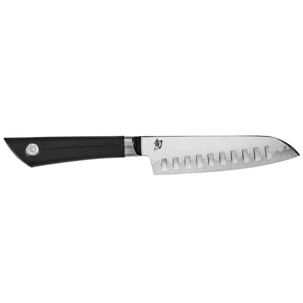 slide 1 of 1, Shun Sora Hollow-Ground 5.5 Inch Santoku