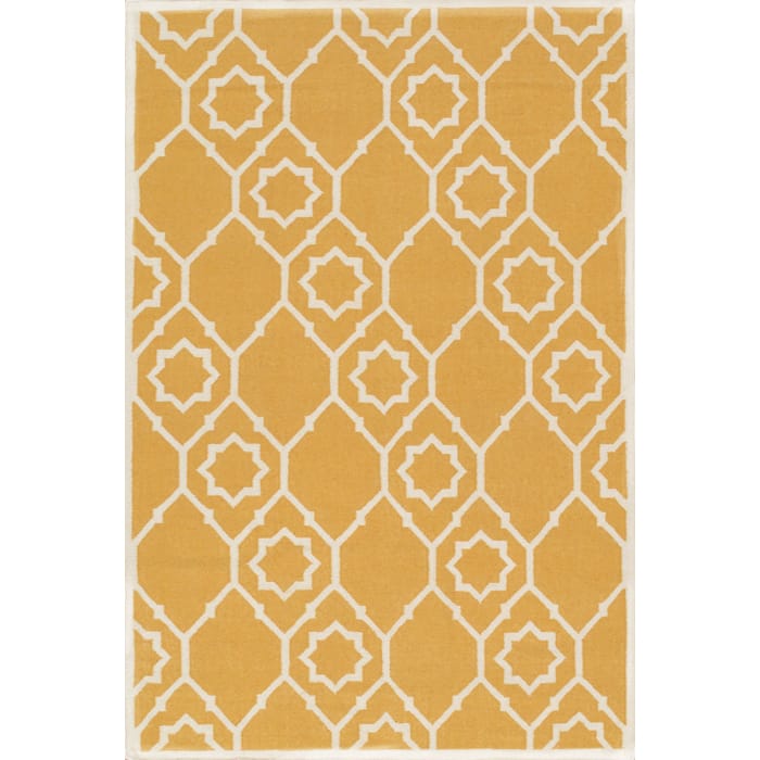 Pasargad Hand-Woven Sahara Reversible Kilim Wool Rug (6' x 9') - 6' x 9'