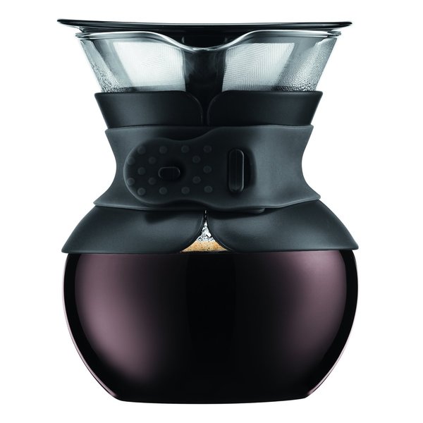 Bodum 11592-01 Pour Over 17 Ounce Black Coffee Maker with Permanent Filter - Free Shipping On ...
