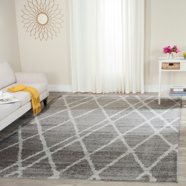 Safavieh Adirondack Modern Moroccan Ivory / Silver Rug - 8' x 10'