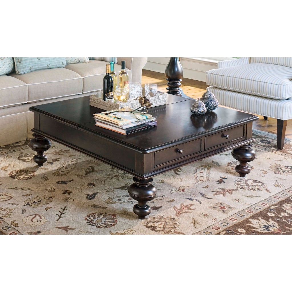Paula Deen Home Lift Top Tobacco Finish Coffee Table