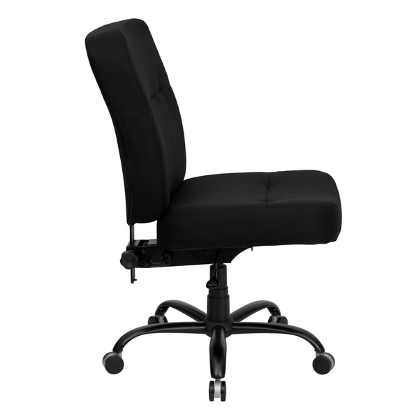 big and tall task chair armless